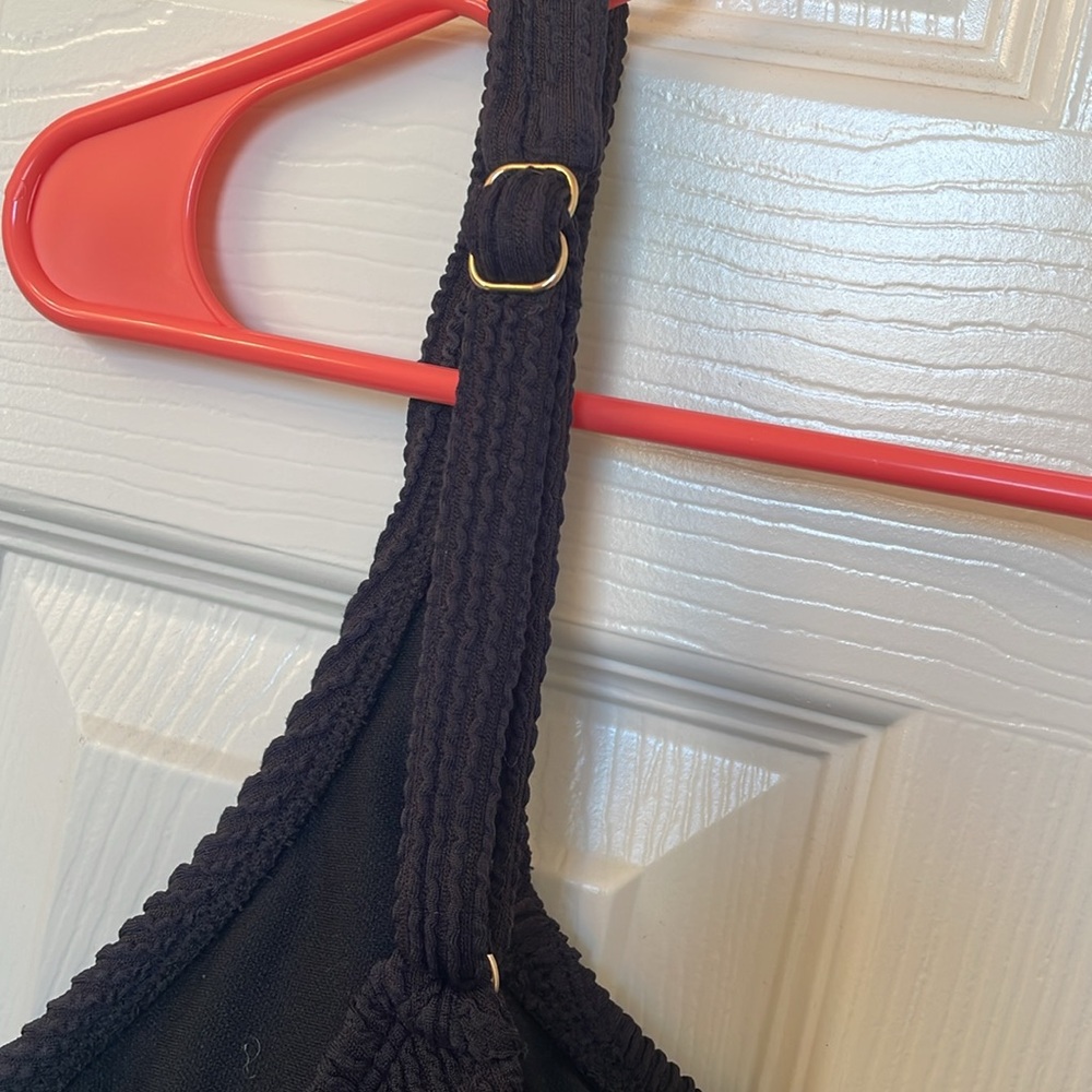 NWT Kona Sol Pucker Square Neck One Piece Swimsuit - Picture 5 of 10